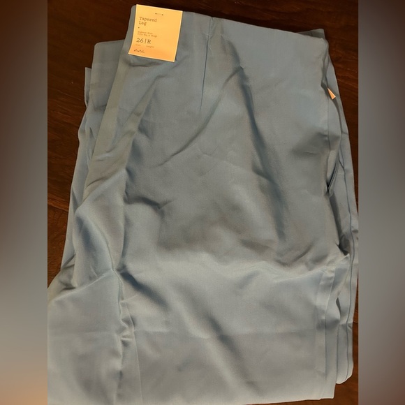 NWT A New Day Women's High-Rise Blue Tailored cropped Trousers 26 plus size - Picture 3 of 3